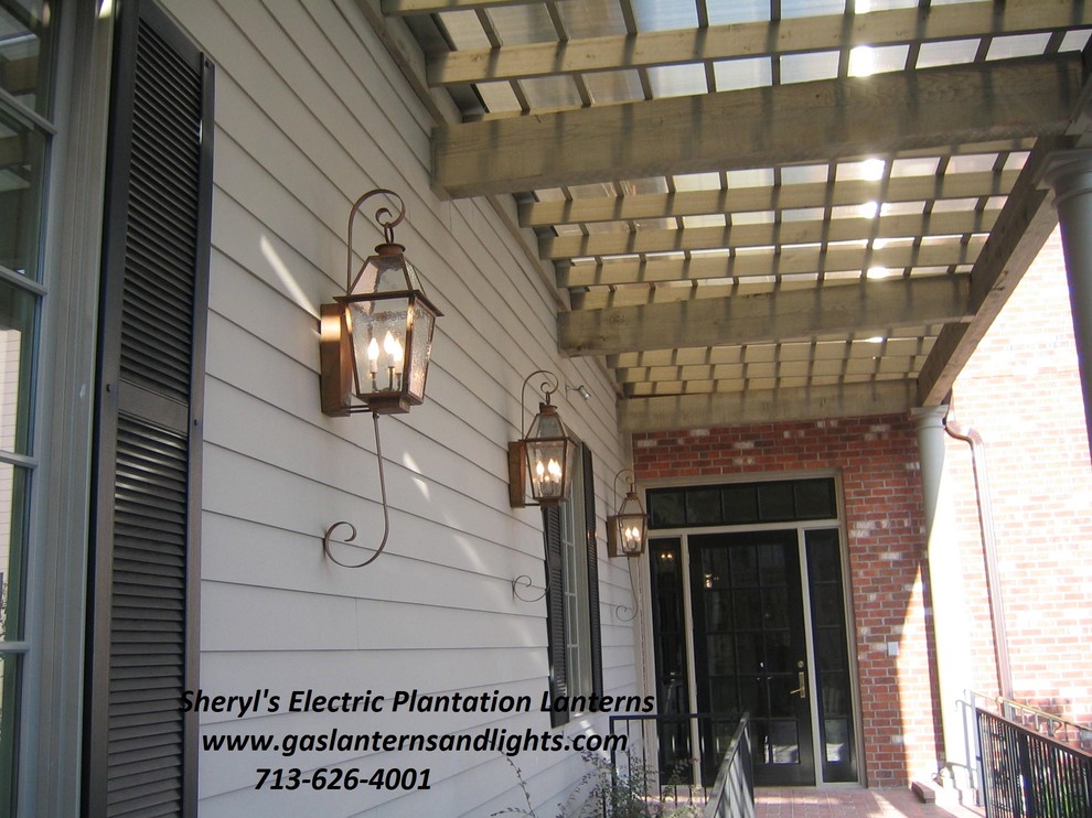 Plantation Style Gas and Electric Lanterns by Sheryl Stringer