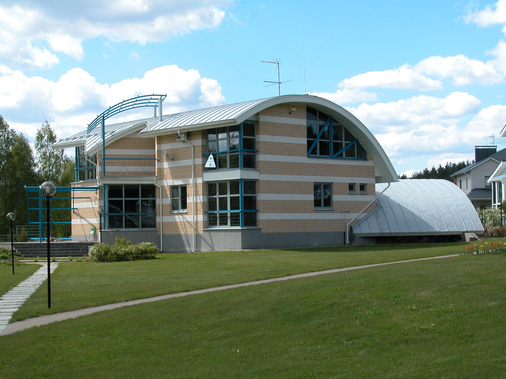 Загородный дом по индивидуальному проекту. Пос. Репино -Ленинское. Лен.обл.