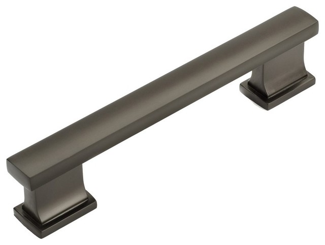 Cosmas 702 4gph Graphite Contemporary Cabinet Pull 4 Hole