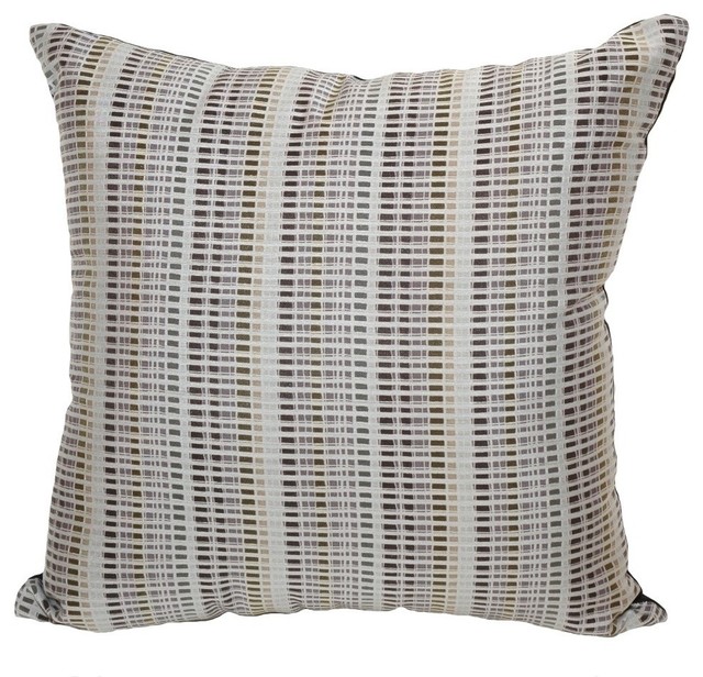 Spectra Square Throw Pillow 16x16 Transitional Decorative