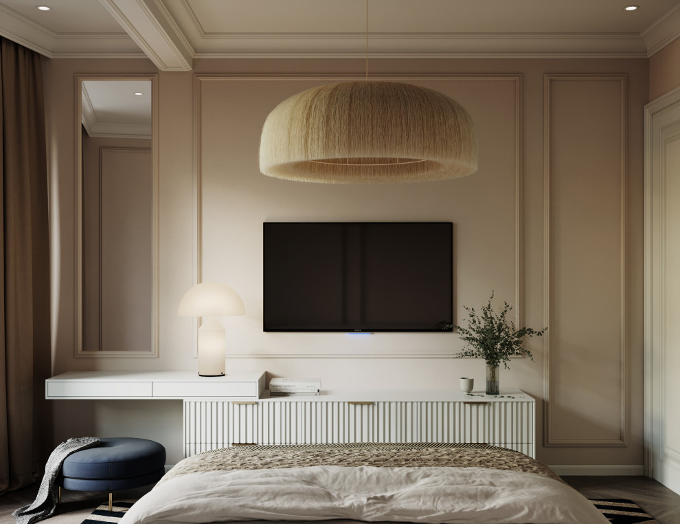 Спальня в стиле фьюжн