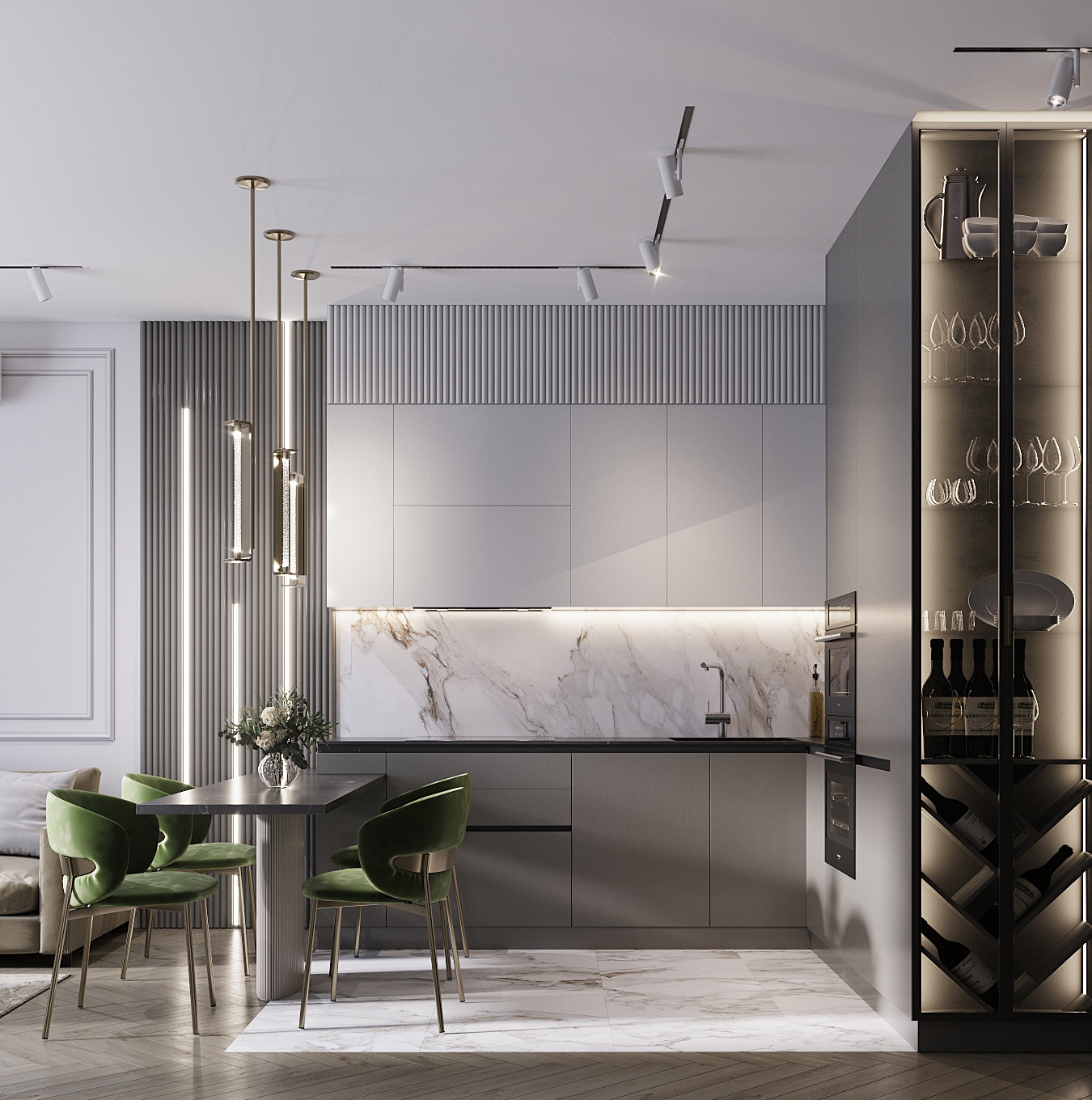 Дизайн интерьера квартиры в L-Town