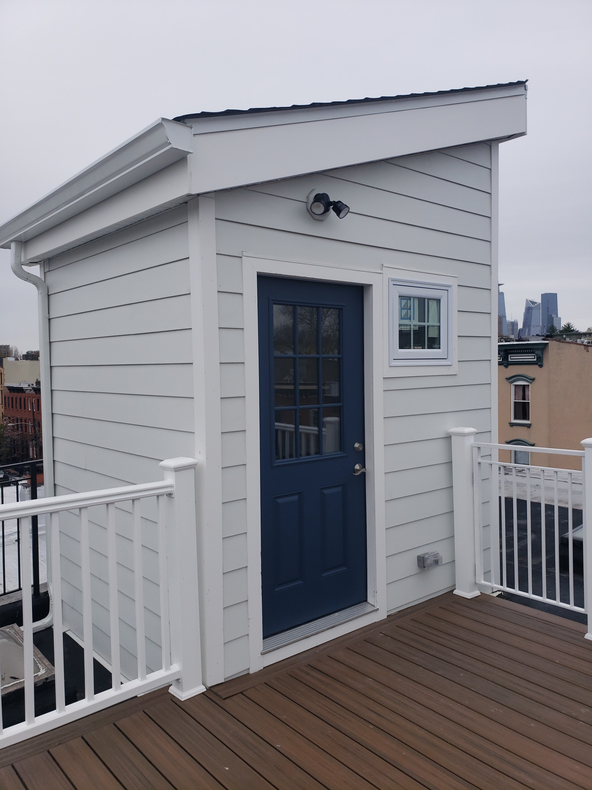 New Roof Deck, Kitchen and Bathroom Remodel on Garden Street in Hoboken