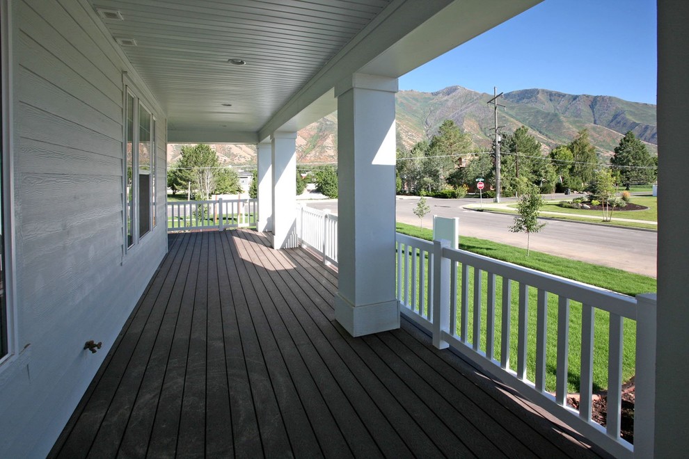 Design ideas for a country deck in Salt Lake City.