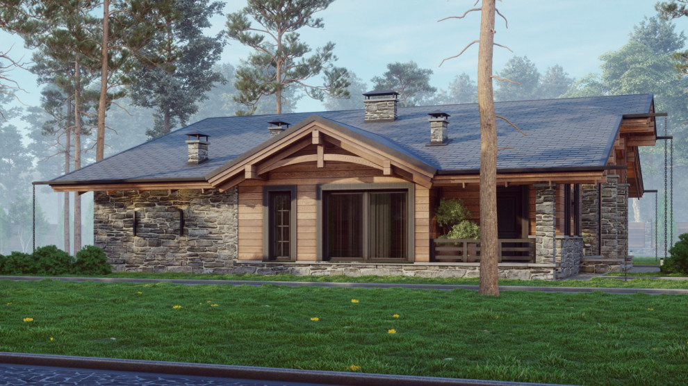 Дом с стиле Шале