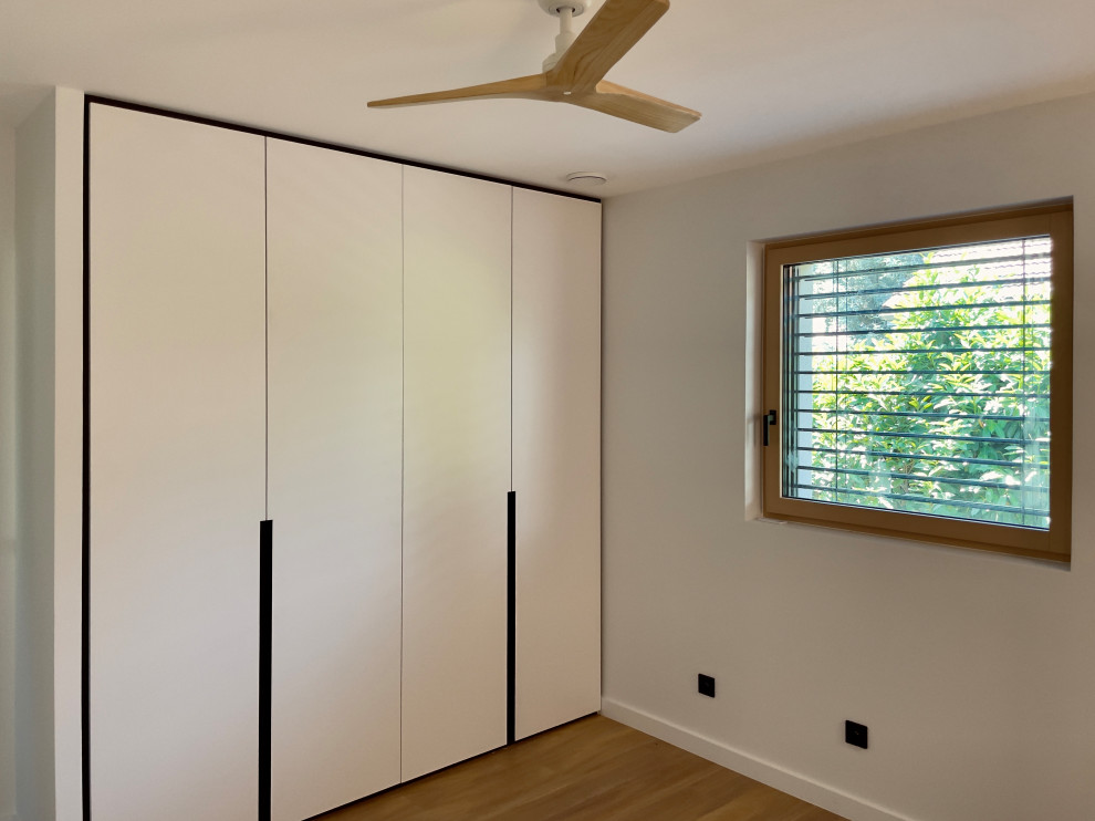(En cours) Maison ossature bois mixte enduit, bardage bois