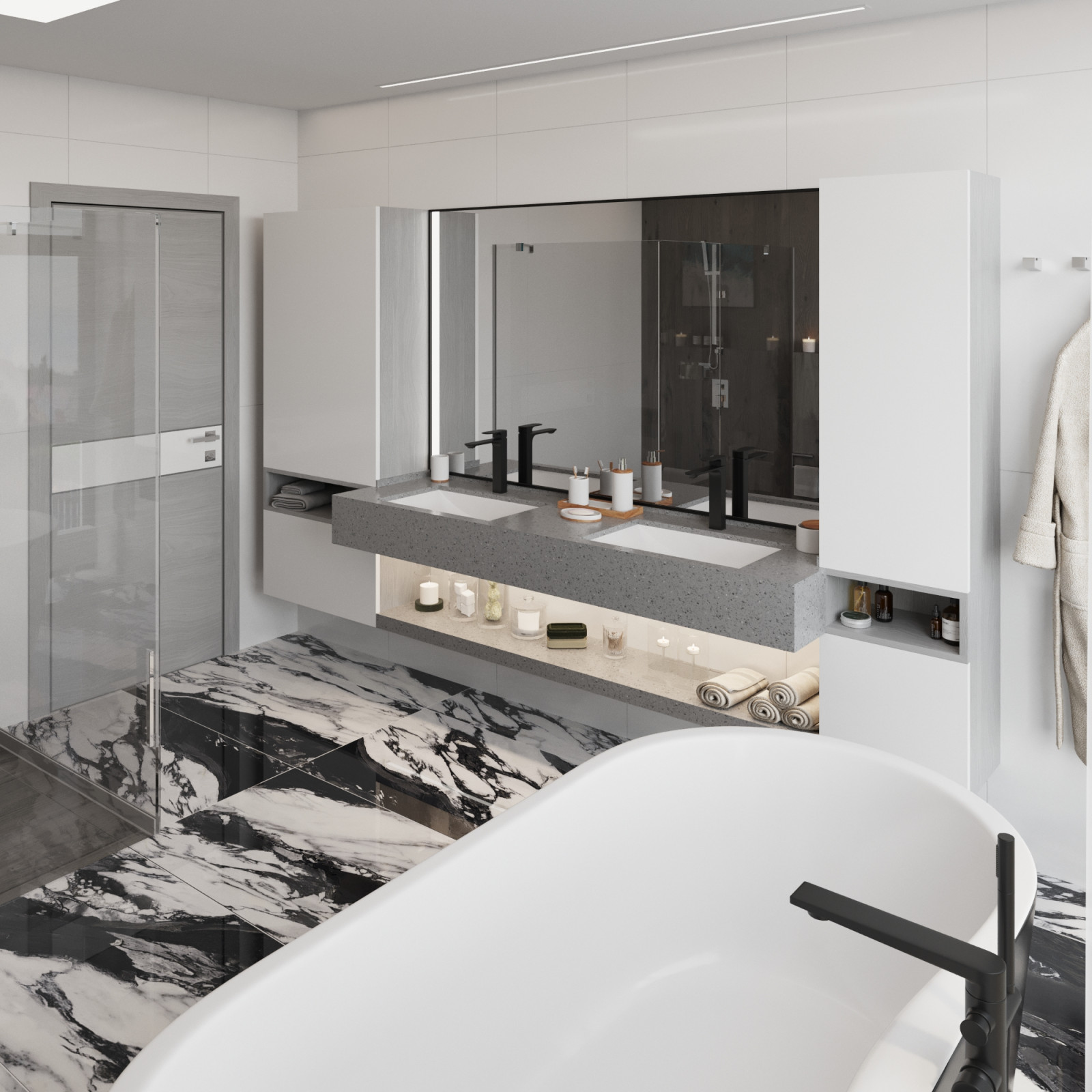 интерьер таунхауса