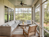 Beach Style Porch by Pearce Scott Architects