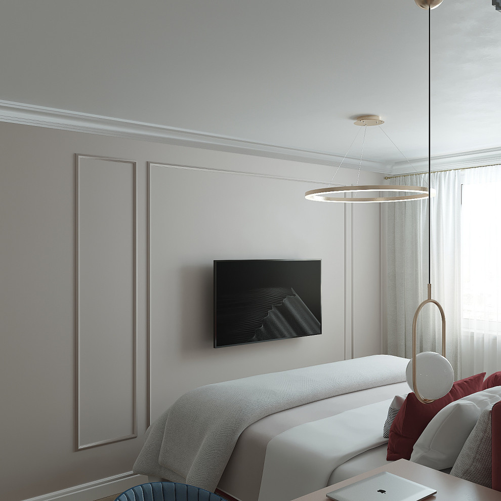 Трехкомнатная квартира для молодой девушки