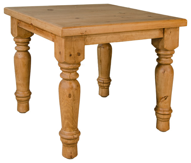 Santa Rita Tall Square Table Red Rustic Side Tables And End Santa Rita Tall Square Table Red
