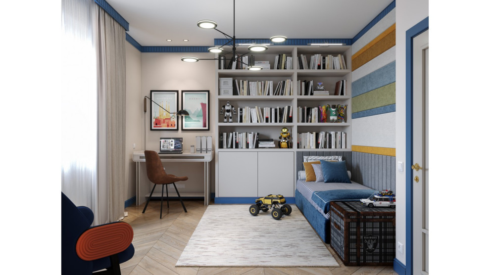 Дом в сосновом бору. Дизайн-проект трёхэтажного частного дома. Пермь