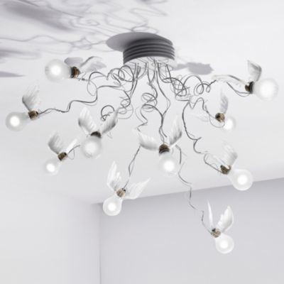 Birdie's Nest Ceiling Light by Ingo Maurer
