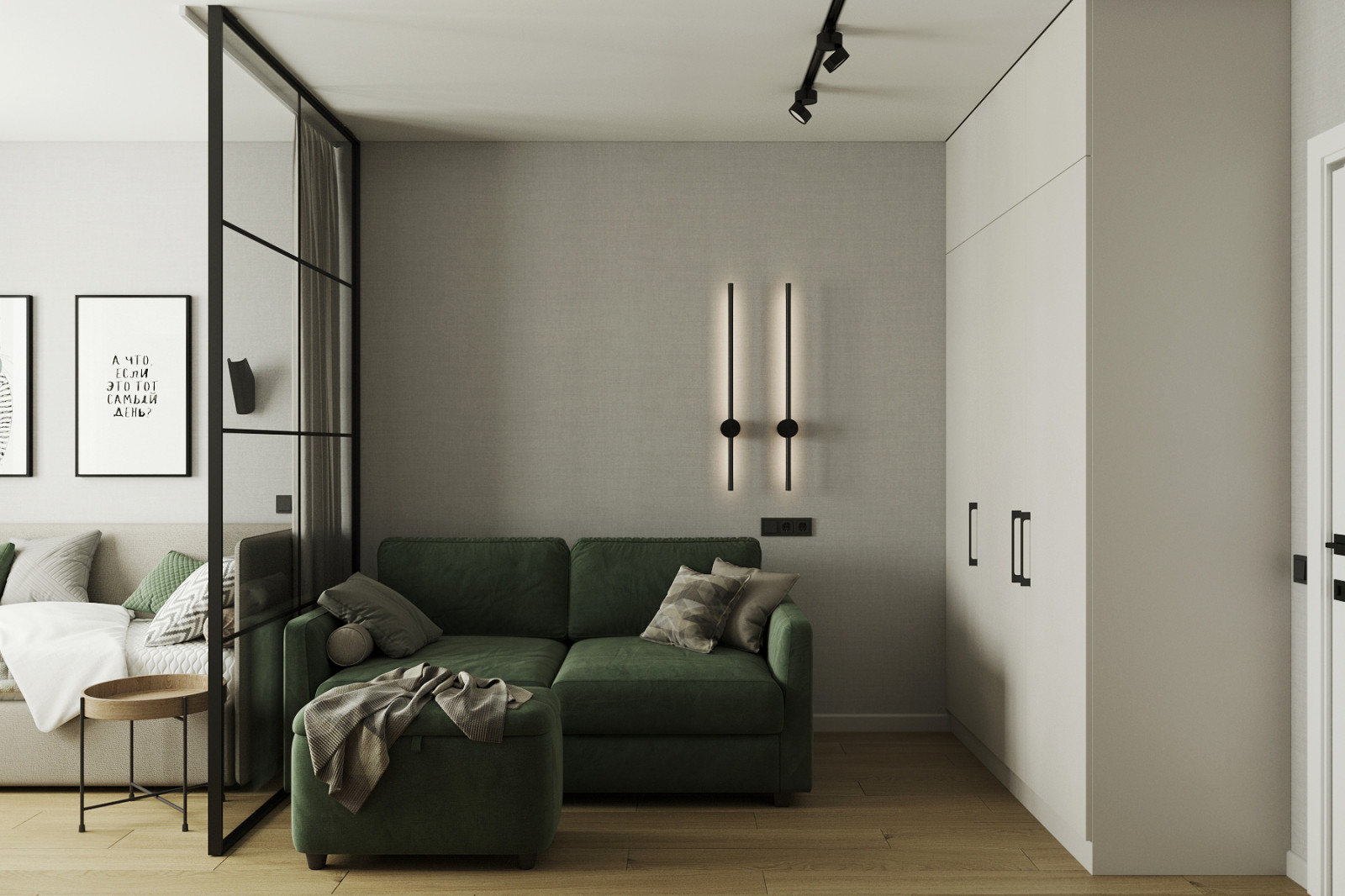 Двухкомнатная студия в ЖК "Новый горизонт". Новосибирск