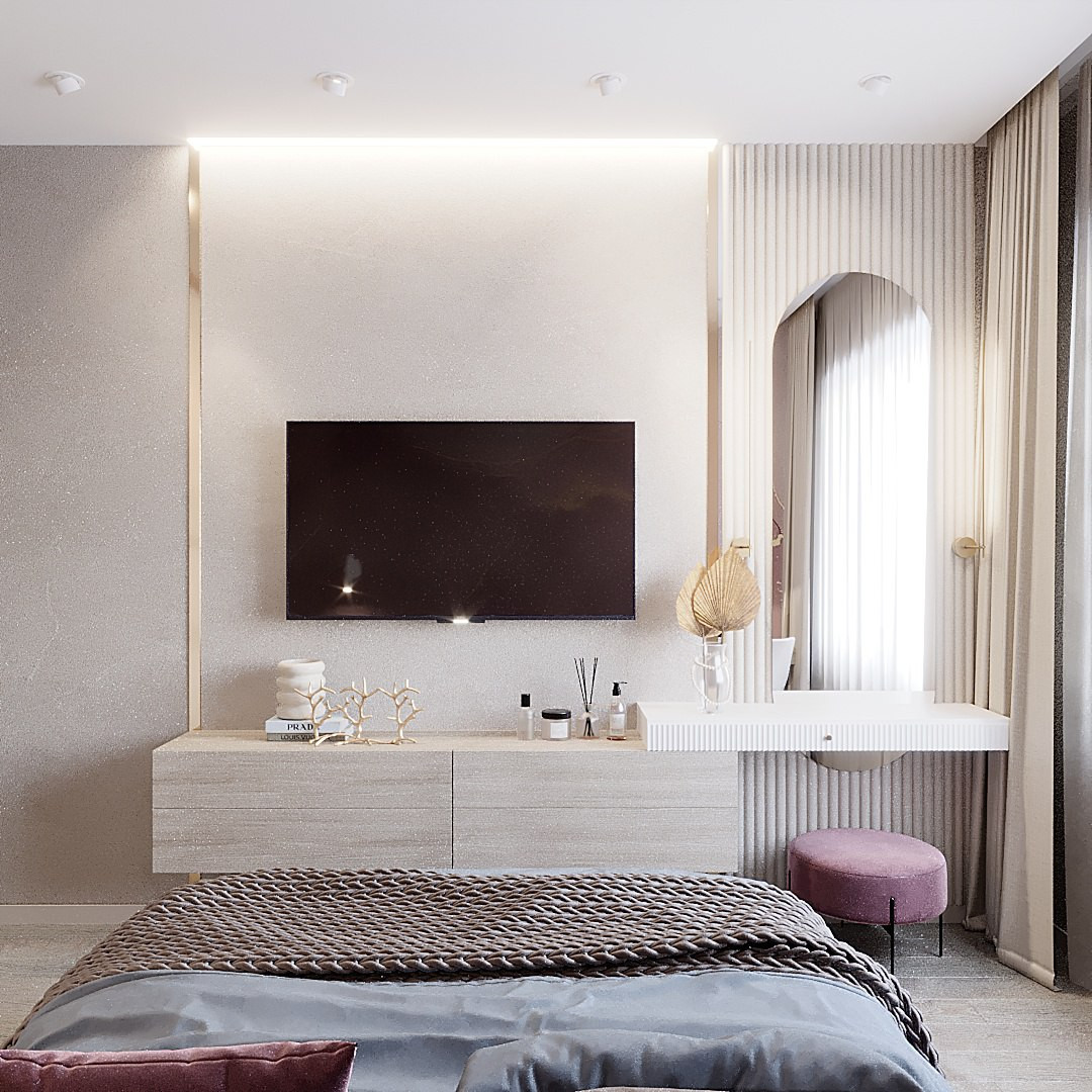 Дизайн-проект квартиры, площадью 65,9 м2 в г.Новосибирск