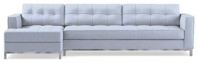 Fillmore 2-Piece Sectional Sofa, Performance Glacier, Chaise on Left