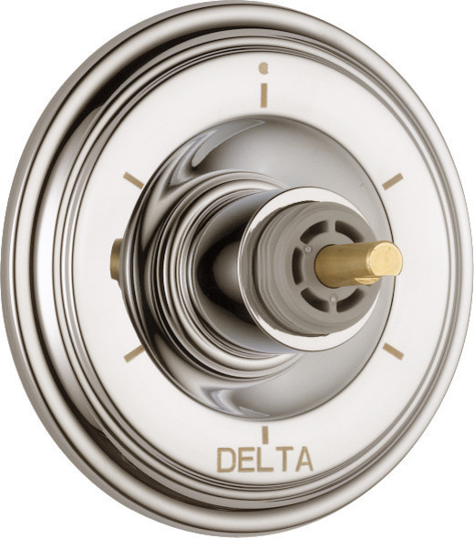 Delta Cassidy 6-Setting 3-Port Diverter Trim - Less Handle, Polished Nickel