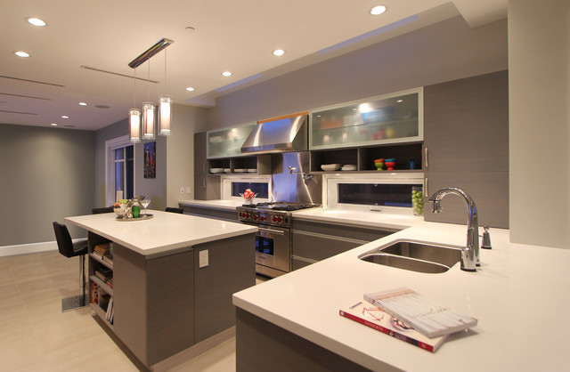 Highbury Residence modern-kueche