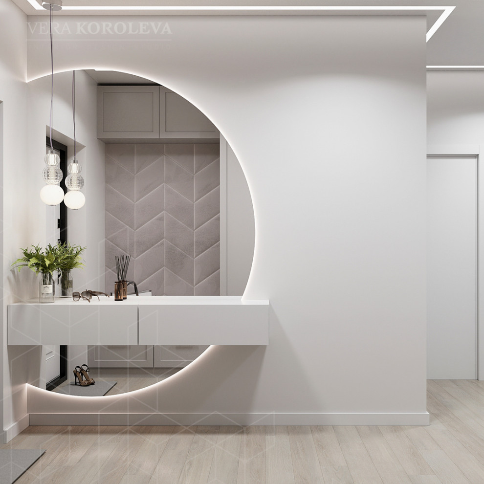 Дизайн-проект двухкомнатной квартиры в Москве в ЖК "Первый Московский"