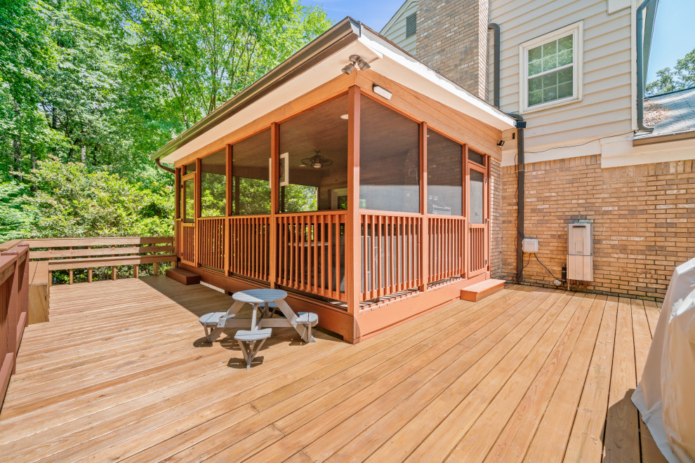 Deck Extension W/Bench seating