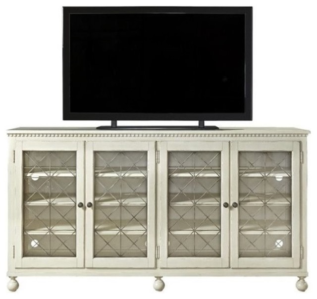 Beaumont Lane 80 Tv Stand In Summer White Farmhouse Beaumont Lane 80 Tv Stand In Summer White Farmhouse Entertainment Centers And Stands By Homesquare