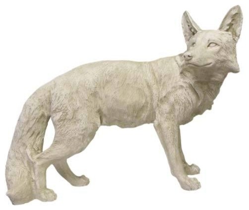 Steady Fox Garden Animal Statue - Rustic - Garden Statues And Yard Art - by  XoticBrands Home Decor | Houzz