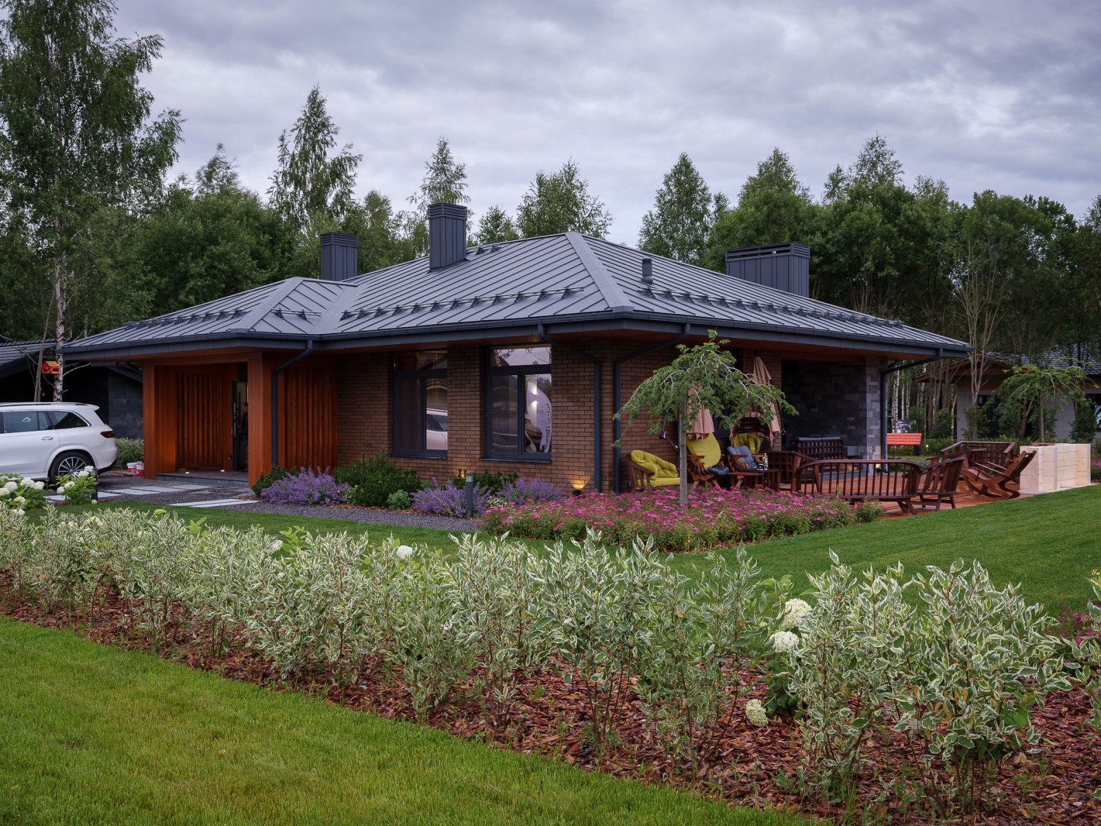 Дом в камне "Мокко"