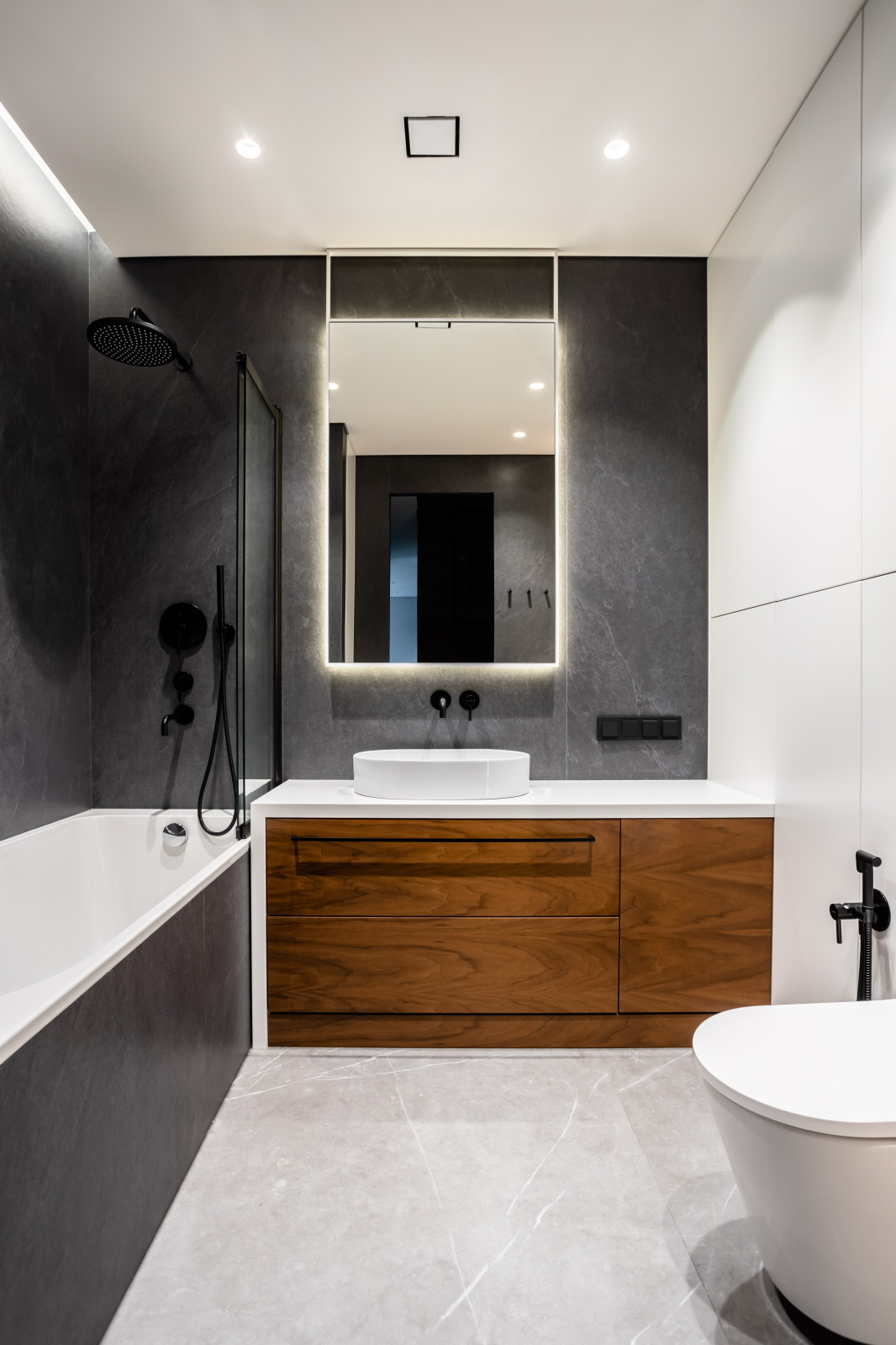 Современный интерьер квартиры 60 м2 в ЖК Академика Павлова 28