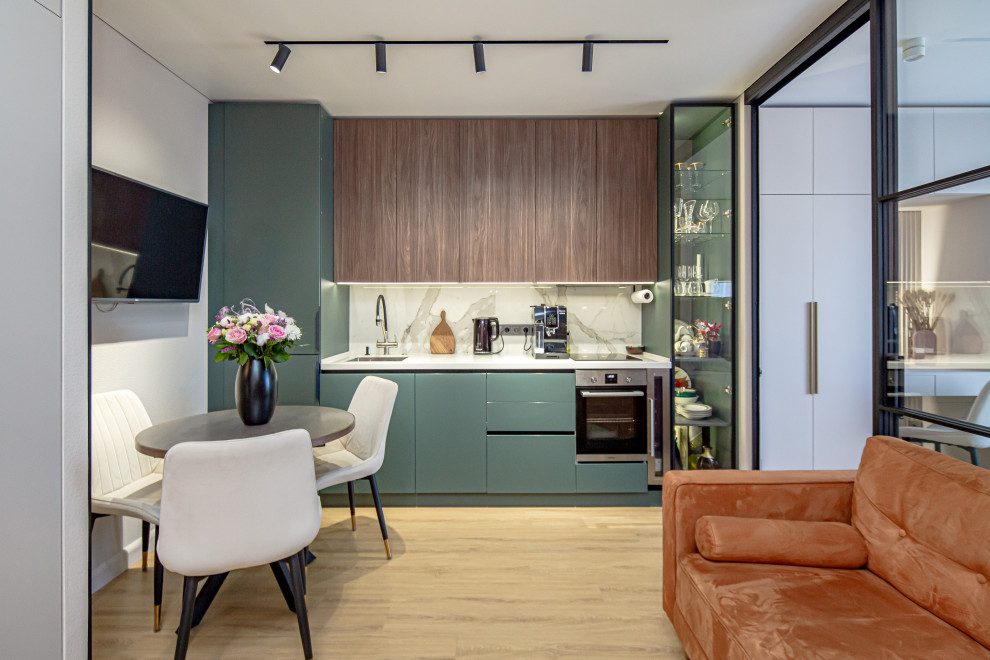 Квартира 40 кв.м ЖК Амурский парк (Кухня)