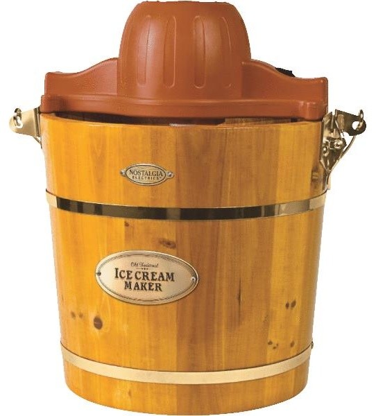 Nostalgia Old Fashioned Ice Cream Maker Transitional Ice Cream