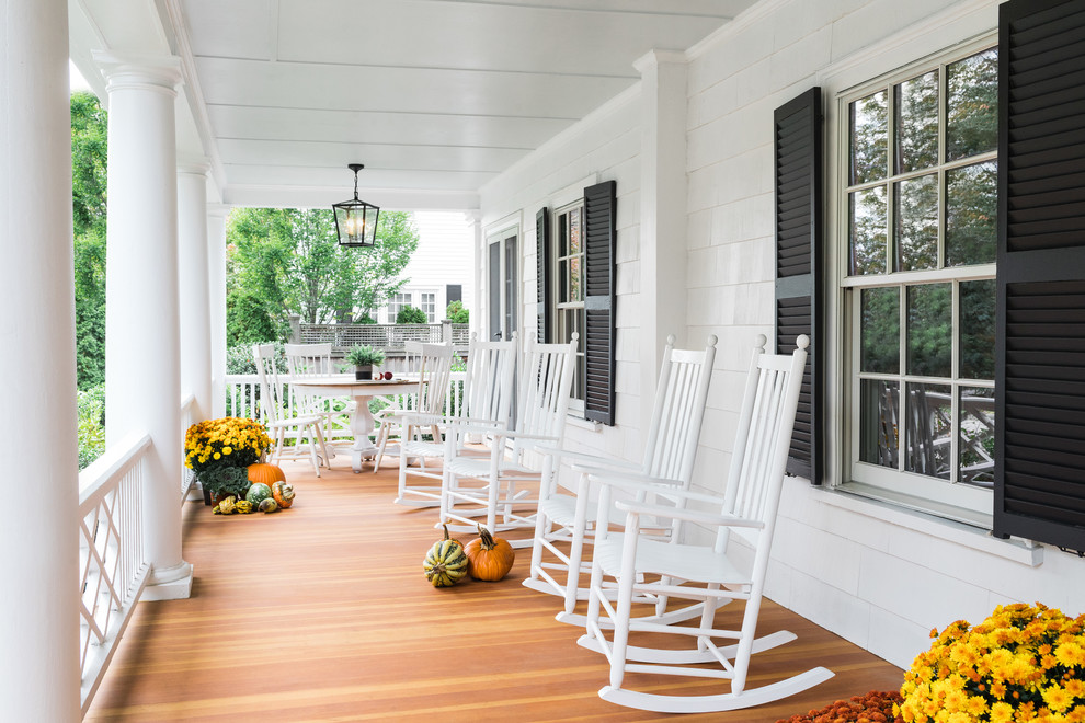 Dutch Colonial Charm - Traditional - Porch - Boston - by Cummings ...