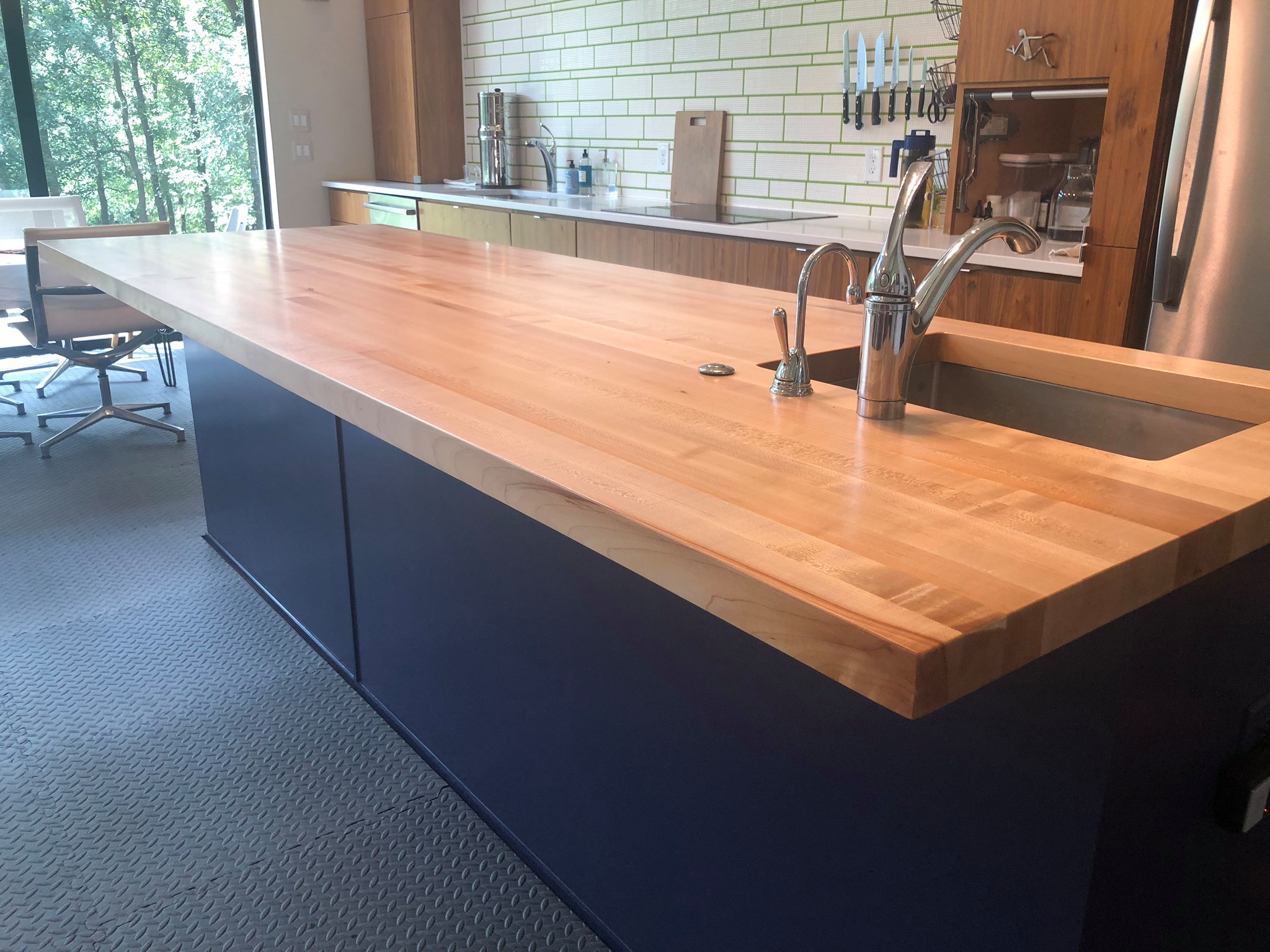 Maple Edge Grain Countertops