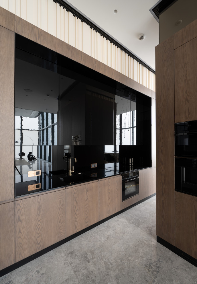 Мебель из шпона для кухни