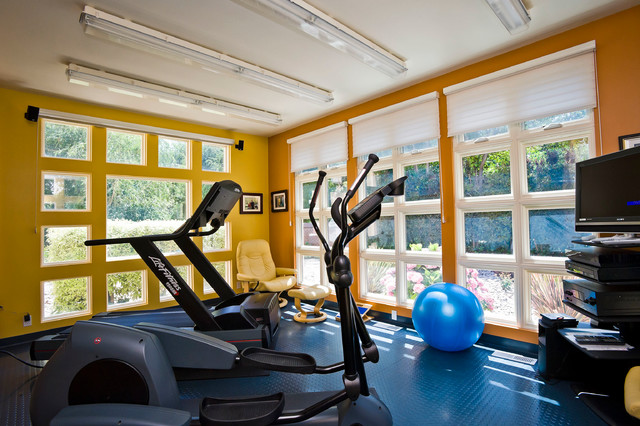 Homs Court contemporary-home-gym