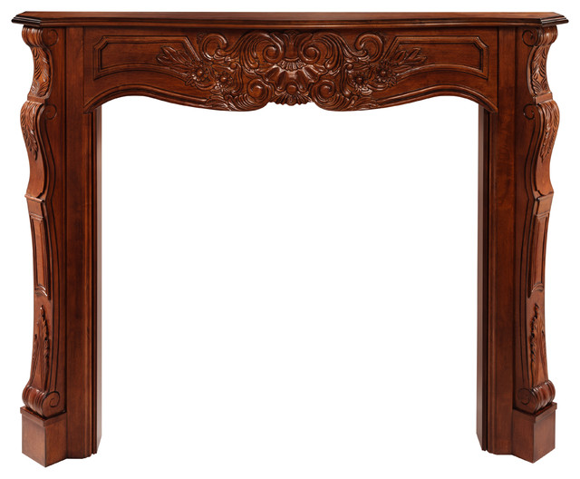 The Deauville Fireplace Mantel Victorian Fireplace Mantels By