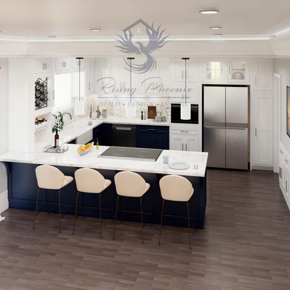 Romo Residence, W Broadway, Custom Home + ADU