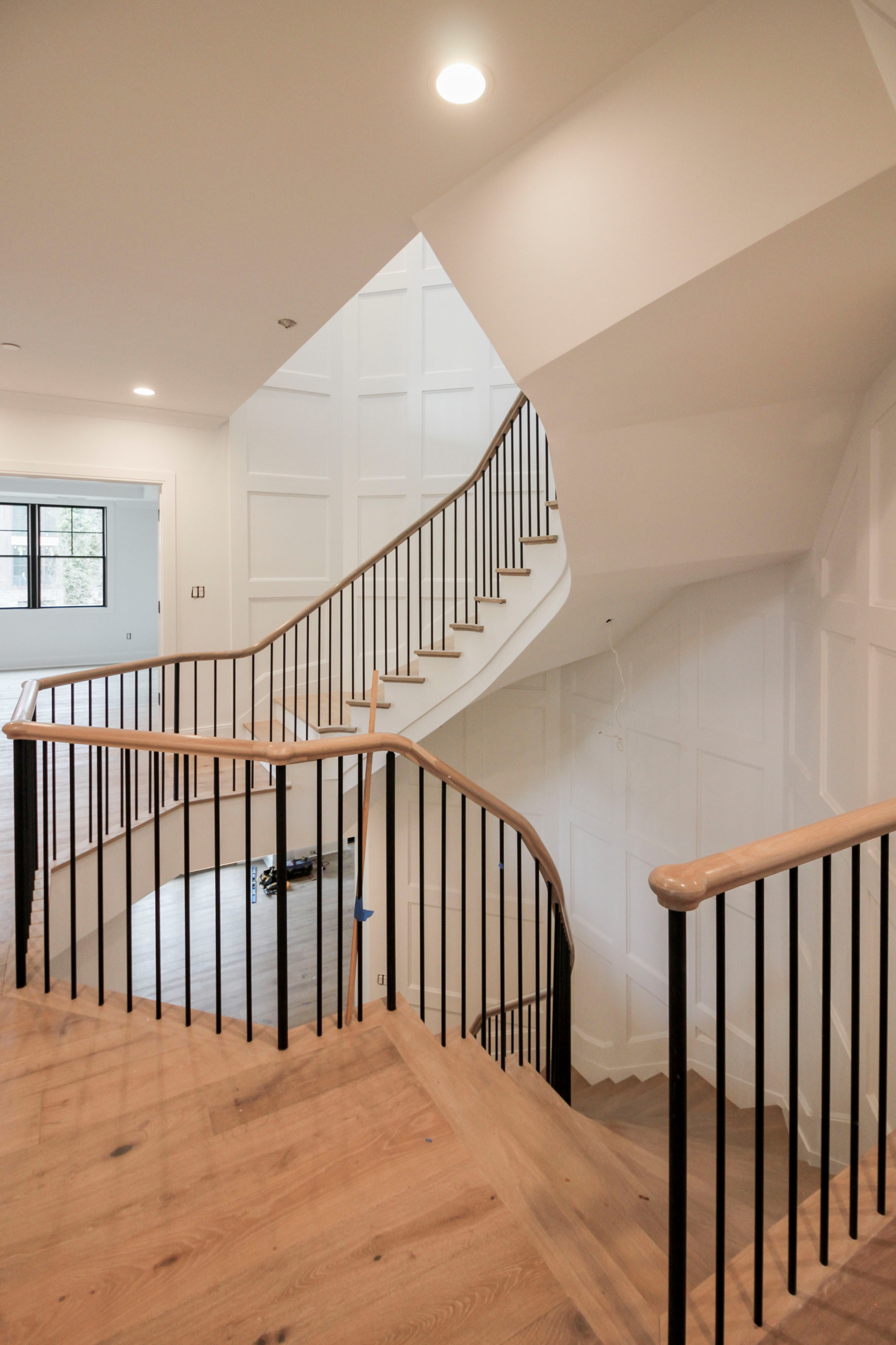 100_Hexagonal Floating-Staircase, Bethesda MD 20817