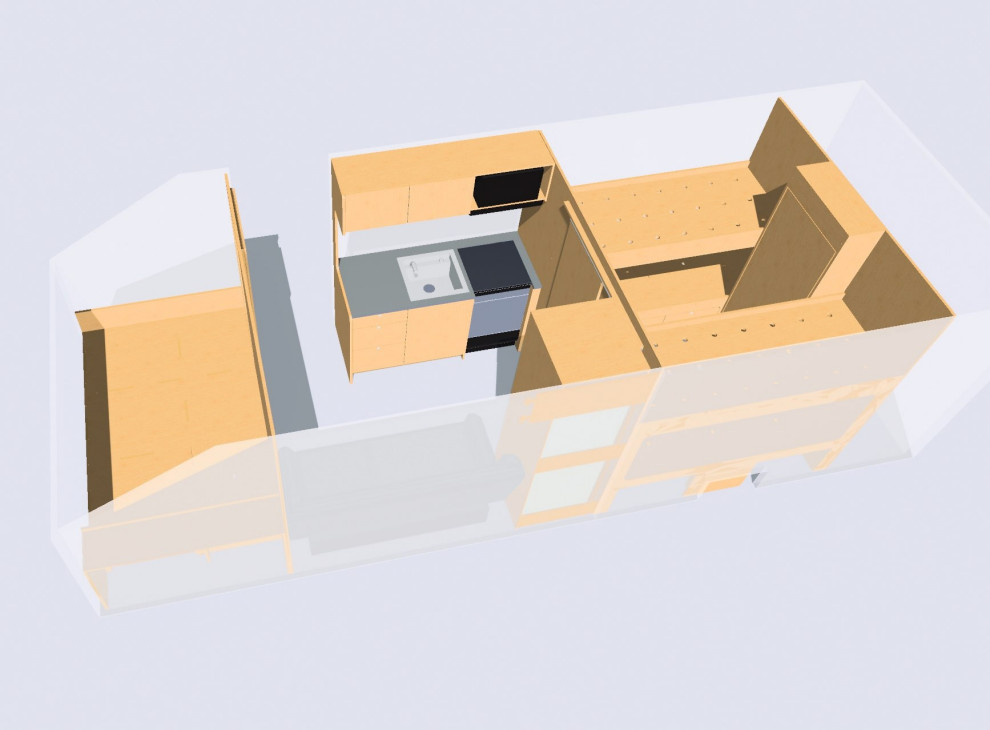 Мебель для автодома из фанеры