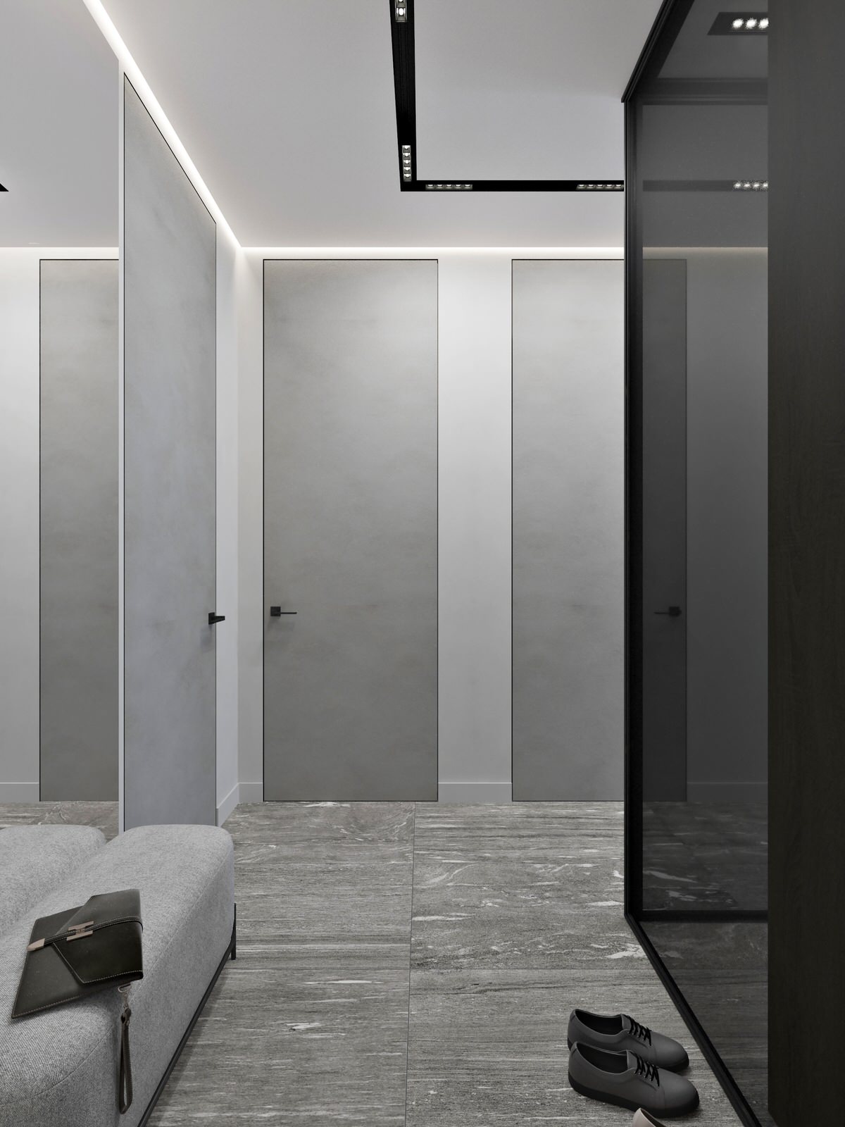 Минимализм для молодой семьи в ЖК Wellton Towers, г. Москва