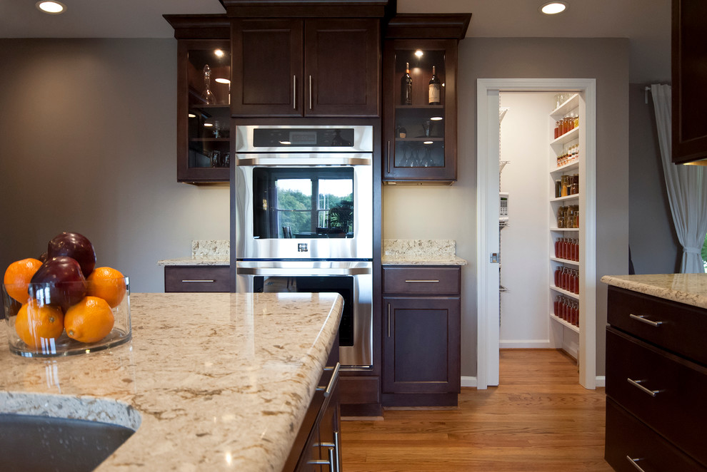 Example of a transitional kitchen design in Baltimore