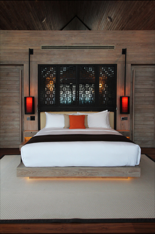 Inspiration for an asian bedroom in Other.