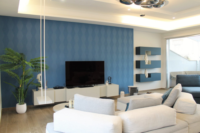 Casa Indipendenza modern-living-room