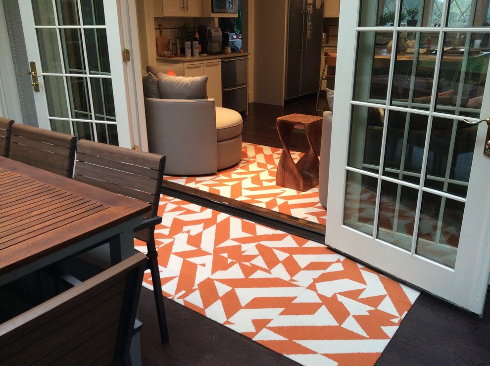 Inspiration for a transitional kitchen remodel in Boston