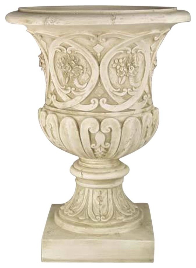 Lippie Urn 25, Architectural Urns Traditional Outdoor Pots And Planters by XoticBrands