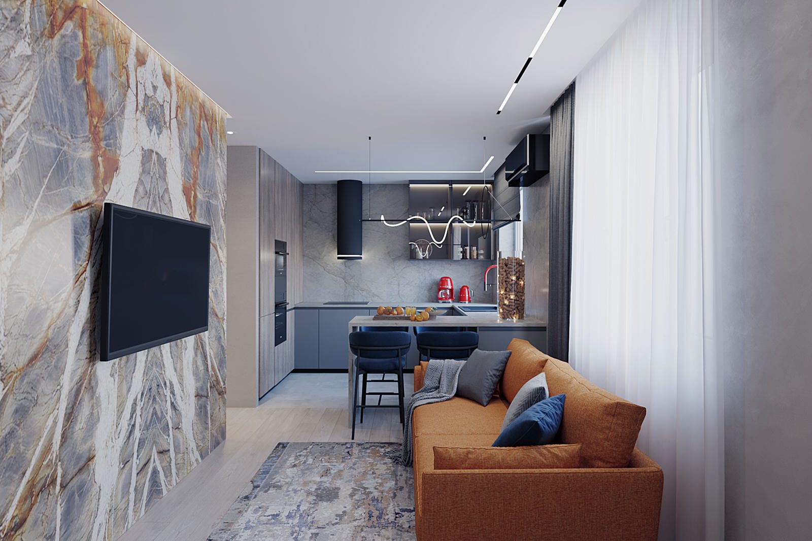 Дизайн проект в ЖК Лето