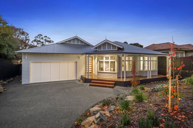 Luxury Contemporary Weatherboard Home Contemporary Exterior
