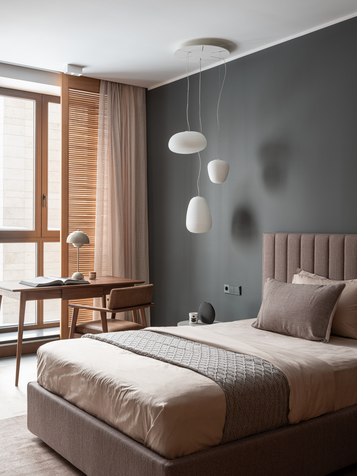 Минималистичная квартира в Москве 117 кв. м