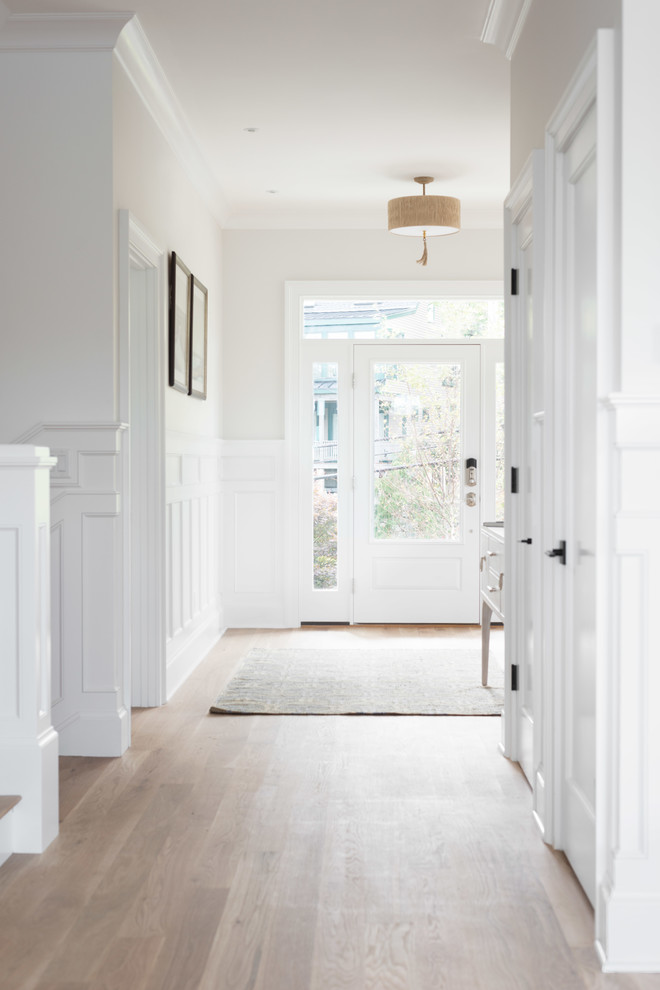 Large transitional entryway photo