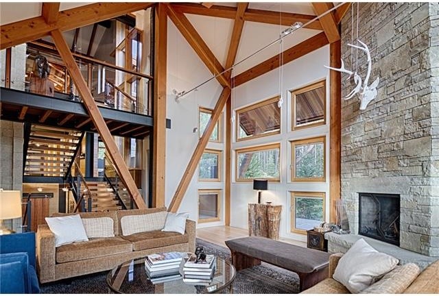 Silvertip rustic-living-room