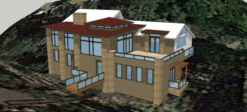 Mid-Century  - Canyon Bridge Home