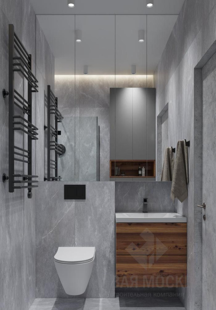 Дизайн-проект двухкомнатной квартиры 60 кв.м ЖК «Вестердам»